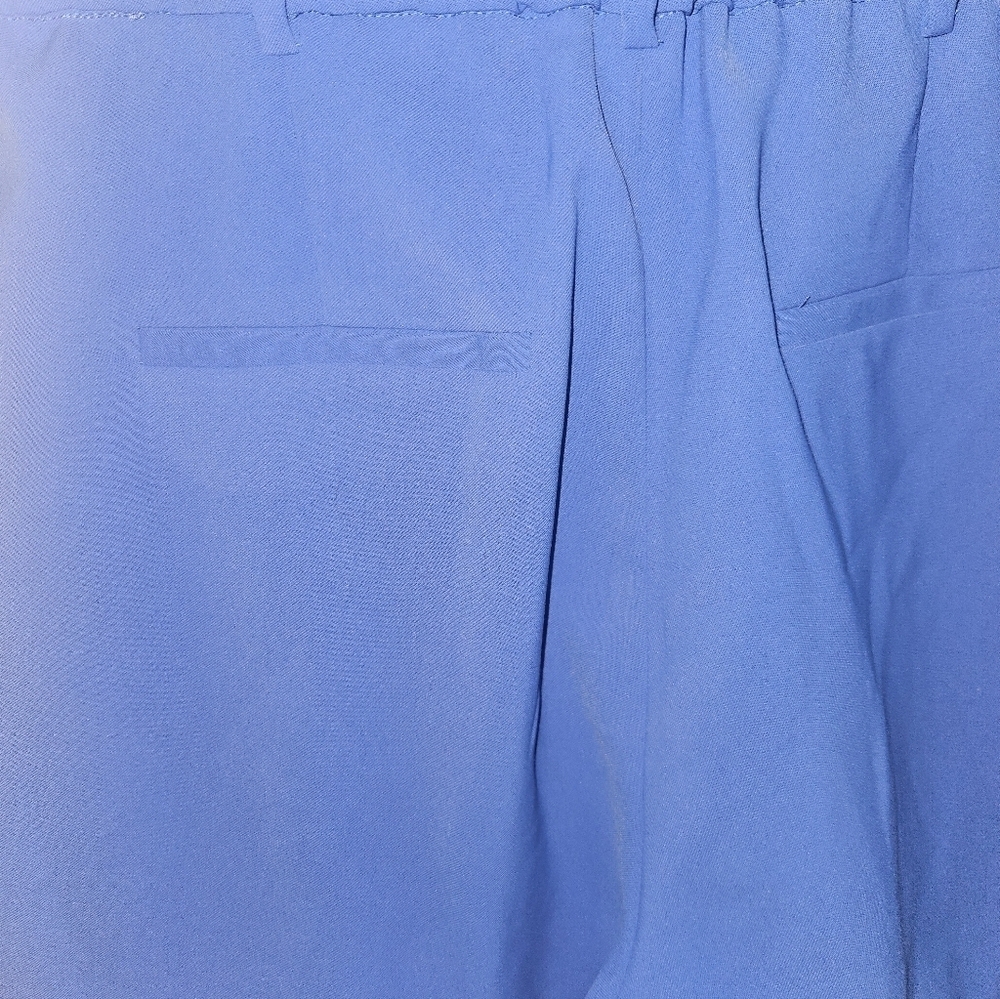 Jade Womans Blue Elastic Waist Shorts Size S - Picture 5 of 10